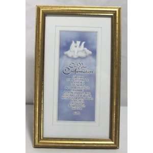   Confirmation Wall Art Plaque Saying R Fogle Framed Art