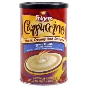 Folgers French Vanilla Cappuccino Mix Grocery & Gourmet Food