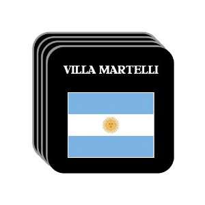 Argentina   VILLA MARTELLI Set of 4 Mini Mousepad Coasters
