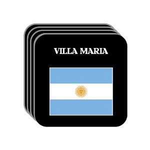 Argentina   VILLA MARIA Set of 4 Mini Mousepad Coasters
