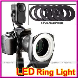 LED Macro Ring Flash Light For Sony Alpha A500 A200 A850 A77 A65 A230 