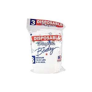  Disposable Medium Size Diapers   Stage 3 For 12 23 Lbs, 3 