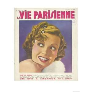 La Vie Parisienne, Glamour Magazine, France, 1934 Premium Poster Print 