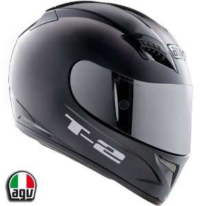  AGV T 2 Motorcycle Helmet Solid Black 3X AGV SPA   ITALY 