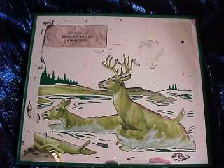   Valley Minnesota   Souvenir Mirror   Whitetail Deer Crossing Creek