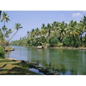 The Backwaters at Chavara, Kerala State, India, Asia Photographic 