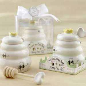  Sweet As Can Bee Ceramic Honey Pot