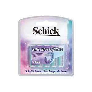  Schick Silk Effects Plus Cartridges 5 Ct (Quantity of 4 