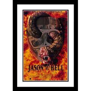  Jason Goes to Hell Friday 20x26 Framed and Double Matted 