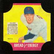 1951 Fischers Bread Labels    Cliff Chambers  