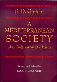 Mediterranean Society An Abridgment in One Volume, (0520240596), S 