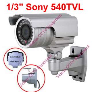   CCD 540TVL 4 9mm ZOOM IR NIGHT VISION OUTDOOR CCTV SURVEILLANCE CAMERA
