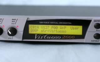 mu Emu Virtuoso 2000   Outstanding Orchestral Sound Module   Mark 