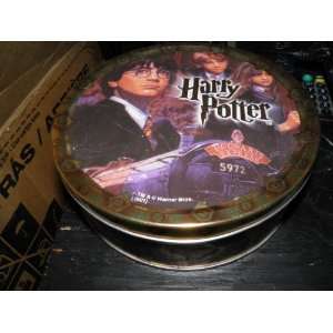  HARRY POTTER TIN. FIRST MOVIE. EMPTY FROM DANISH BUTTER 