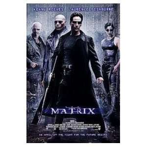  The Matrix Keanu Reeves Movie Poster, 27X39