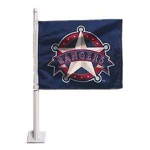  Texas Rangers Car Flag