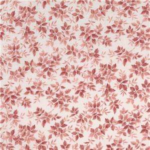 RJR Contessa Flora Floral Red Pink Mauve Quilt Fabric  