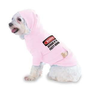 FEISTY REDHEAD Hooded (Hoody) T Shirt with pocket for your Dog or Cat 
