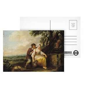  Scene Galante, 1774 (oil on panel) by Louis Joseph Watteau 