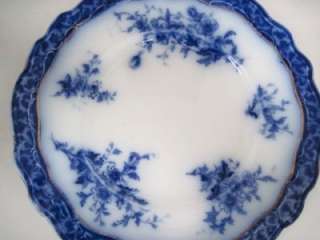 Henry Alcock and Company Touraine Flow Blue 8.75 Plate  