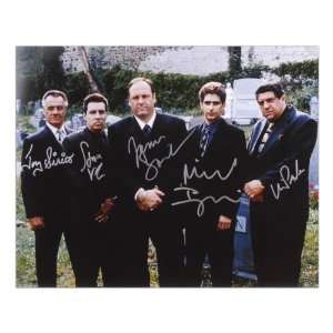  Sopranos Signed Graveyard 16x20 5 Signatures Sports 