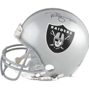  Rich Gannon Autographed Pro Line Helmet  Details Oakland 