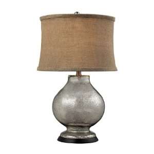   Antler Hill Table Lamp, Antique Mercury Glass Finish