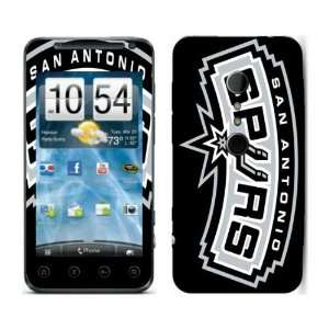   Antonio Spurs Vinyl Adhesive Decal Skin for HTC Evo 3D Cell Phones