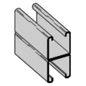   20 12 Ga. Plain Steel Back to Back Solid Strut Channel Home