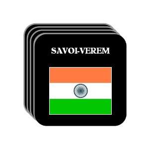  India   SAVOI VEREM Set of 4 Mini Mousepad Coasters 