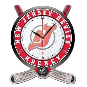  NEW JERSEY DEVILS OFFICIAL 11X13 NHL WALL CLOCK Sports 