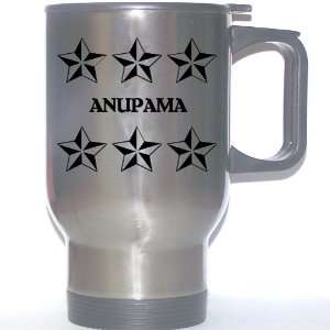  Personal Name Gift   ANUPAMA Stainless Steel Mug (black 