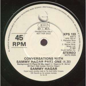  WITH 7 INCH (7 VINYL 45) UK GEFFEN 1981 SAMMY HAGAR Music