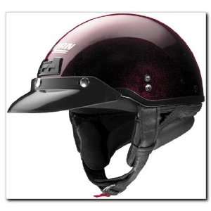  NOLAN CRUISE WINE CHERRY XS MOTORCYCLE Open Face helmet 