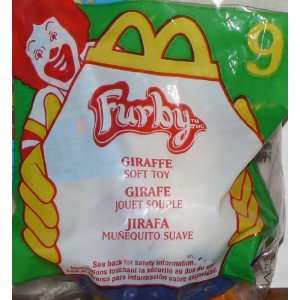   McDonalds Happy Meal Furby Giraffe Soft Toy #9   2000 