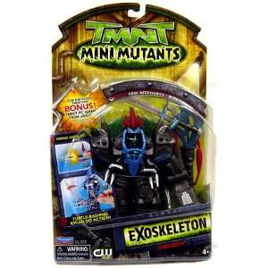  TMNT Mini Mutants Subway eXoskeleton Shredder Toys 