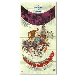  Treasure Of San Gennaro Original Movie Poster, 41 x 81 