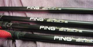 Ping Zing2 Zing 2 Golf Clubs Irons Silver Dot Tall Aldila Graphite 