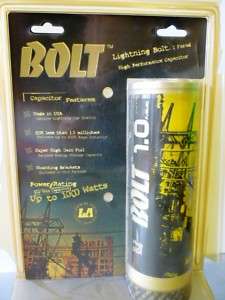 NEW Lightning Audio Capacitor Kit 1 Farad Bolt LB10  