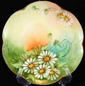 Favorite J R Bavaria HP Flower Daisy Sig Alice Plate  