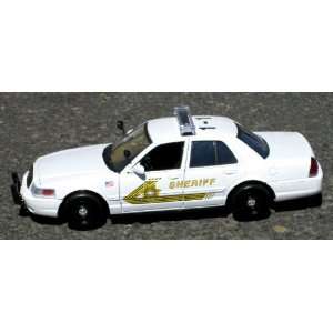  Motormax 1/24 San Bernardino, CA Sheriff Ford Police Car 