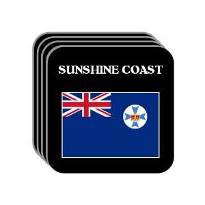 Queensland   SUNSHINE COAST Set of 4 Mini Mousepad Coasters