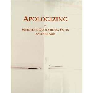  Apologizing Websters Quotations, Facts and Phrases Icon 