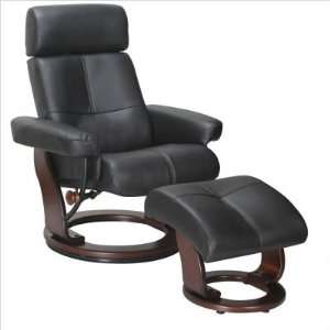  7117 Classic Swivel Leather Recliners and Ottomans from 