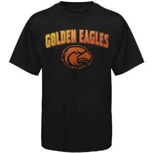  Southern Miss Golden Eagles Black Universal Logo T shirt 