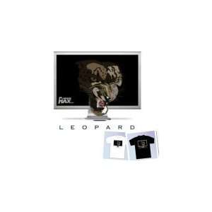  T Shirt Leopard White XXL Electronics