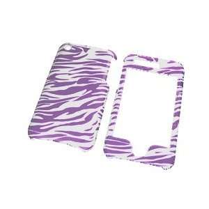 Premium   Apple iPhone 3G/3GS Purple Zebra Cover   Faceplate   Case 