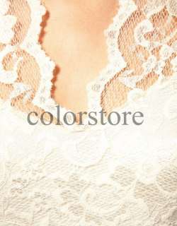Spring 2012 New Vintage Pattern crocheted lace Ultra  Slim Dress S L 