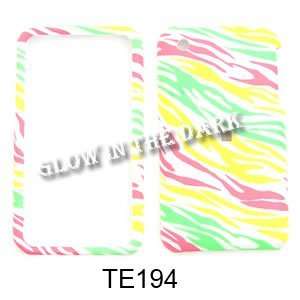  Apple iPhone 3G/3GS Glow in the Dark, Colorful Zebra Print 