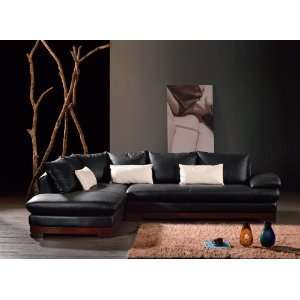  Italian Leather Sectional Sofa Set   Kayden Leather 